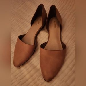 Womens leather flats